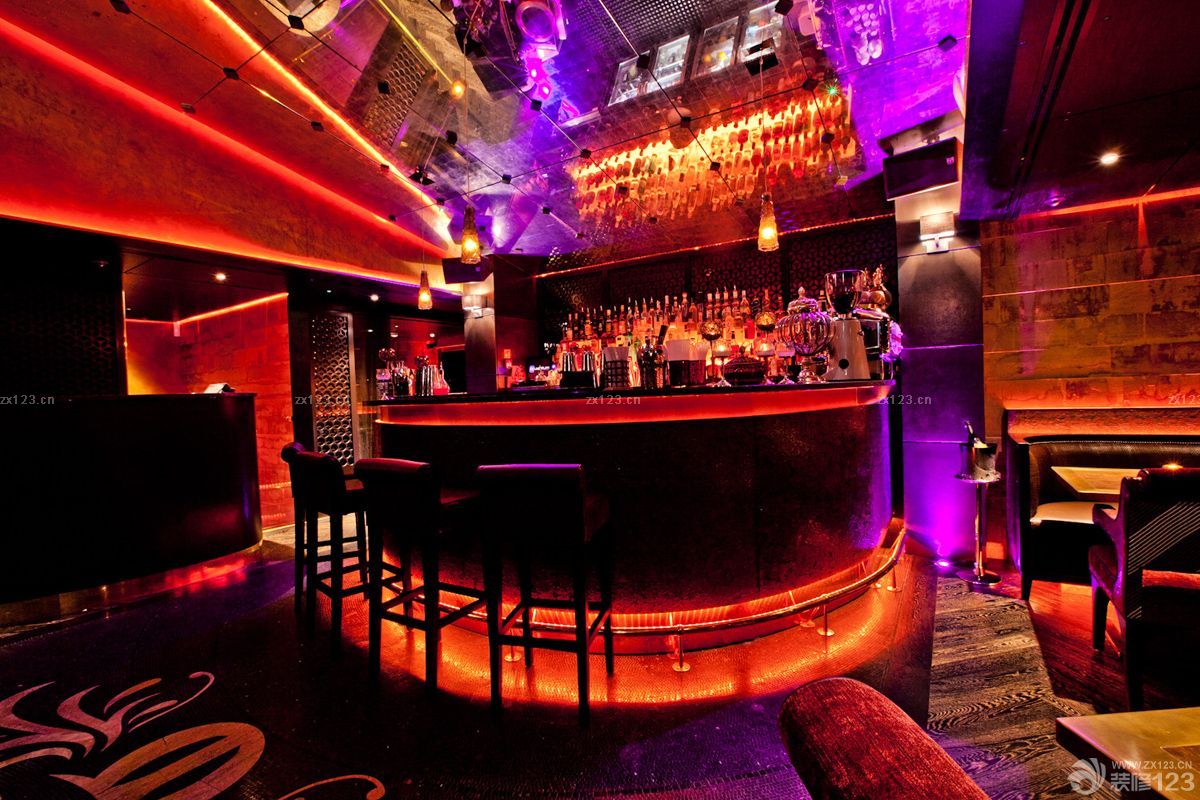 东南亚风格酒吧灯光设计装修效果图