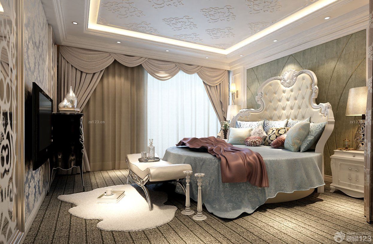 40平米小户型欧式卧室装修效果图
