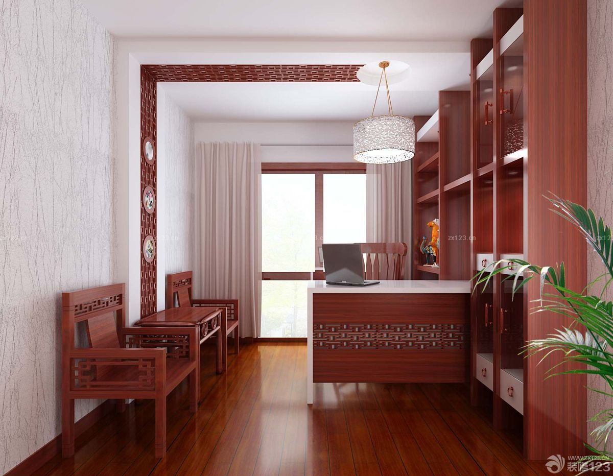 80平米三室一厅背景墙设计装修图片