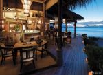 东南亚风格酒吧原木地板装修效果图片