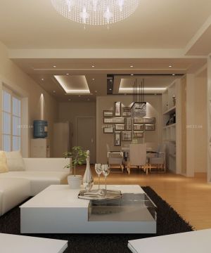 80平米房子餐厅吊顶装修效果图