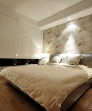 现代时尚温馨卧室装修效果图