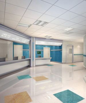 最新现代医院装修效果图 吊顶设计装修效果图片