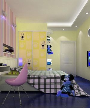 50平米小户型儿童卧室设计装修效果图