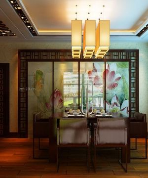 中式风格家装餐厅装修图片