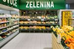 简约时尚蔬菜超市白色地砖装修效果图片