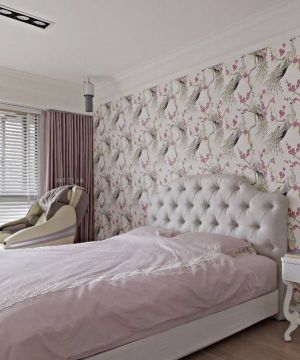 美式古典风格浪漫卧室装修效果图