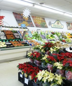 时尚蔬菜超市经典装饰画装修效果图片