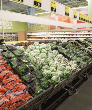 欧美时尚蔬菜超市装修设计图片