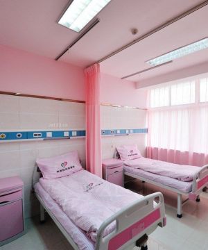 妇产医院病房背景墙设计效果图片