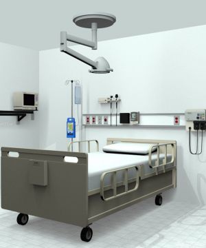 医院病房简单装修设计效果图片