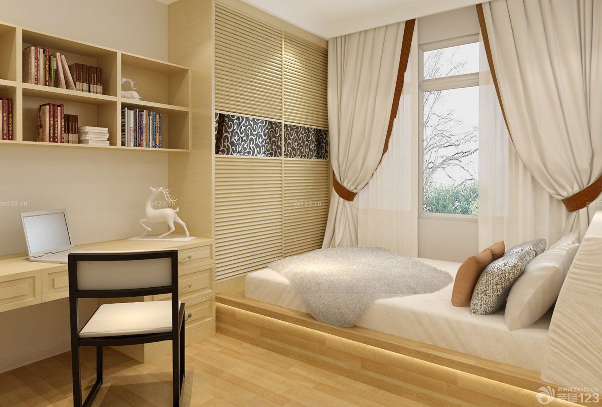 交换空间小户型卧室效果图