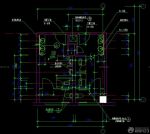 现代公共厕所设计cad平面图