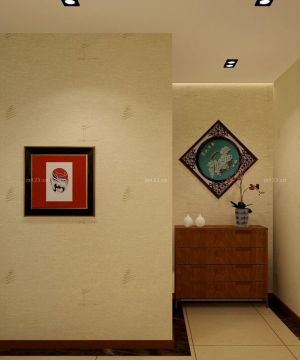 130平米三室一厅墙面装饰装修效果图片
