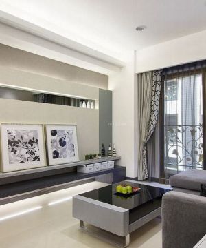 现代时尚装饰画装修效果图片案例