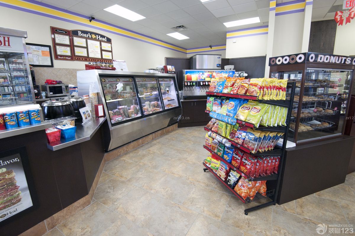 简约欧式风格装修小超市