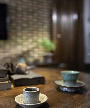 新中式风格家具茶室设计