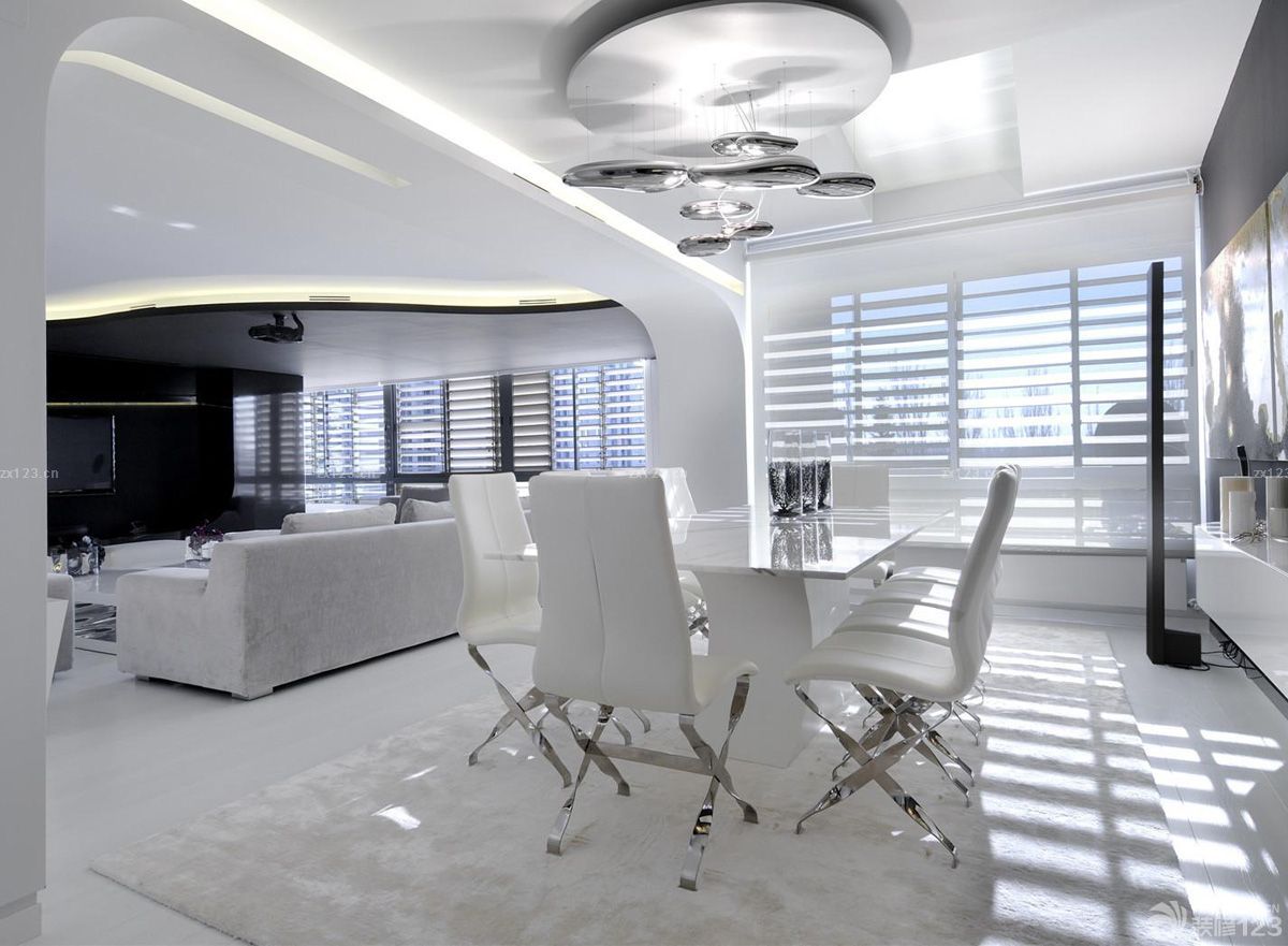 简约家装风格家庭客厅装修效果图