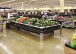 蔬菜超市货架陈列装修效果图