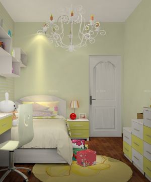 交换空间小户型女孩温馨卧室设计图片