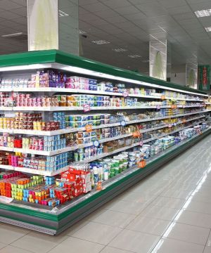 创意超市柱子装修效果图大全