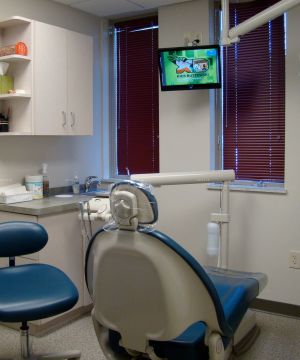 口腔医院室内柜子装修效果图片大全