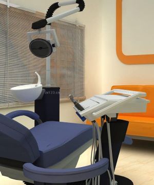 现代口腔医院室内设计装修效果图片