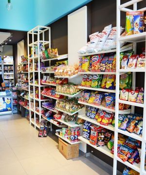 现代风格40-50平米超市装修效果图