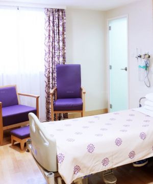 医院病房窗帘设计装修效果图图片 