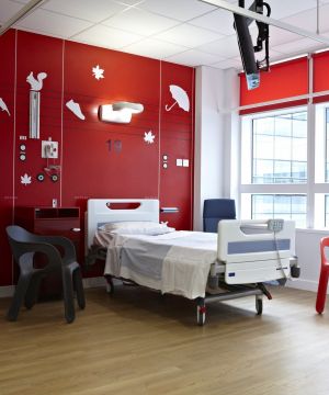 现代医院最新室内隔断装修效果图