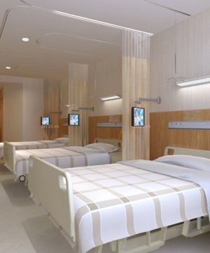 最新现代医院室内隔断设计装修效果图