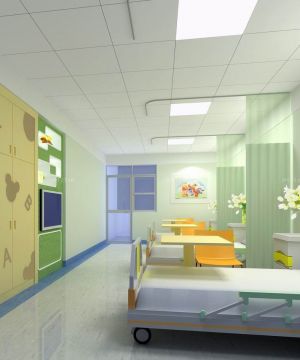 现代医院室内隔断设计装修效果图片大全