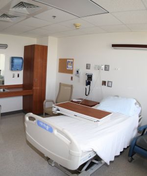 医院病房室内白色墙面装修效果图片大全