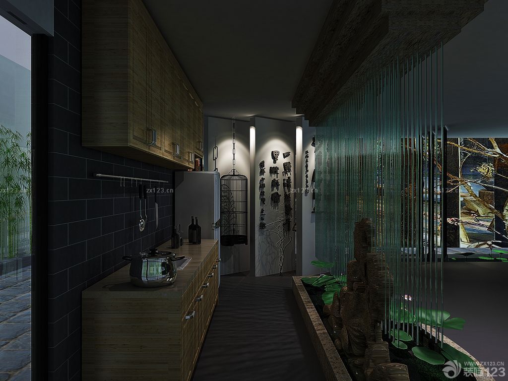 室内厨房设计装修效果图