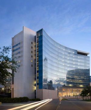 最新医院外墙装修效果图片欣赏