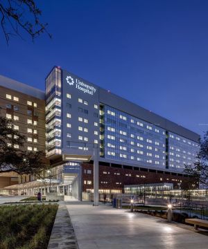 现代医院外墙装修效果图片欣赏