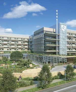 国外医院外墙装修效果图片欣赏