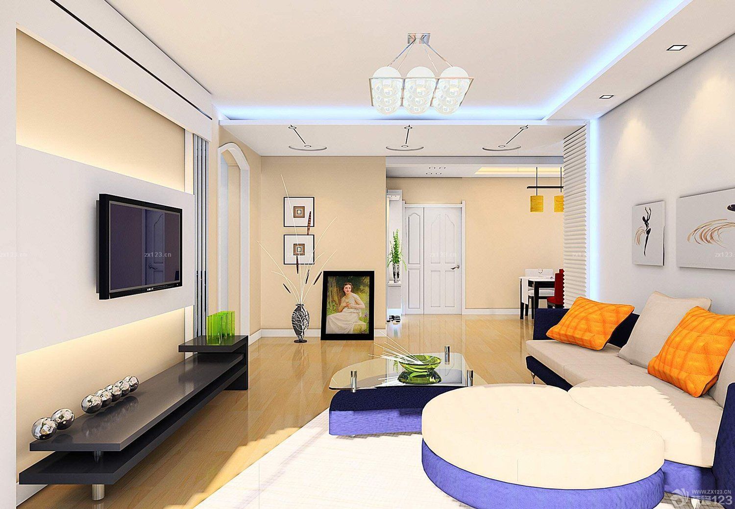 小户型客厅装修效果图