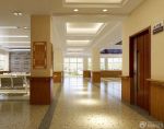 中医医院大厅走廊装修效果图片