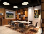 最新小办公室简约室内装修设计图片欣赏