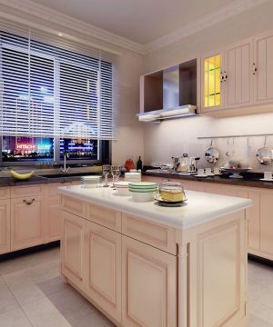 110平米房子家庭厨房装修效果图片