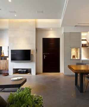 自建房客厅装修效果图简约