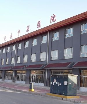 中医医院外观设计装修效果图