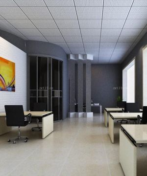 最新小办公室室内吊顶设计效果图片欣赏
