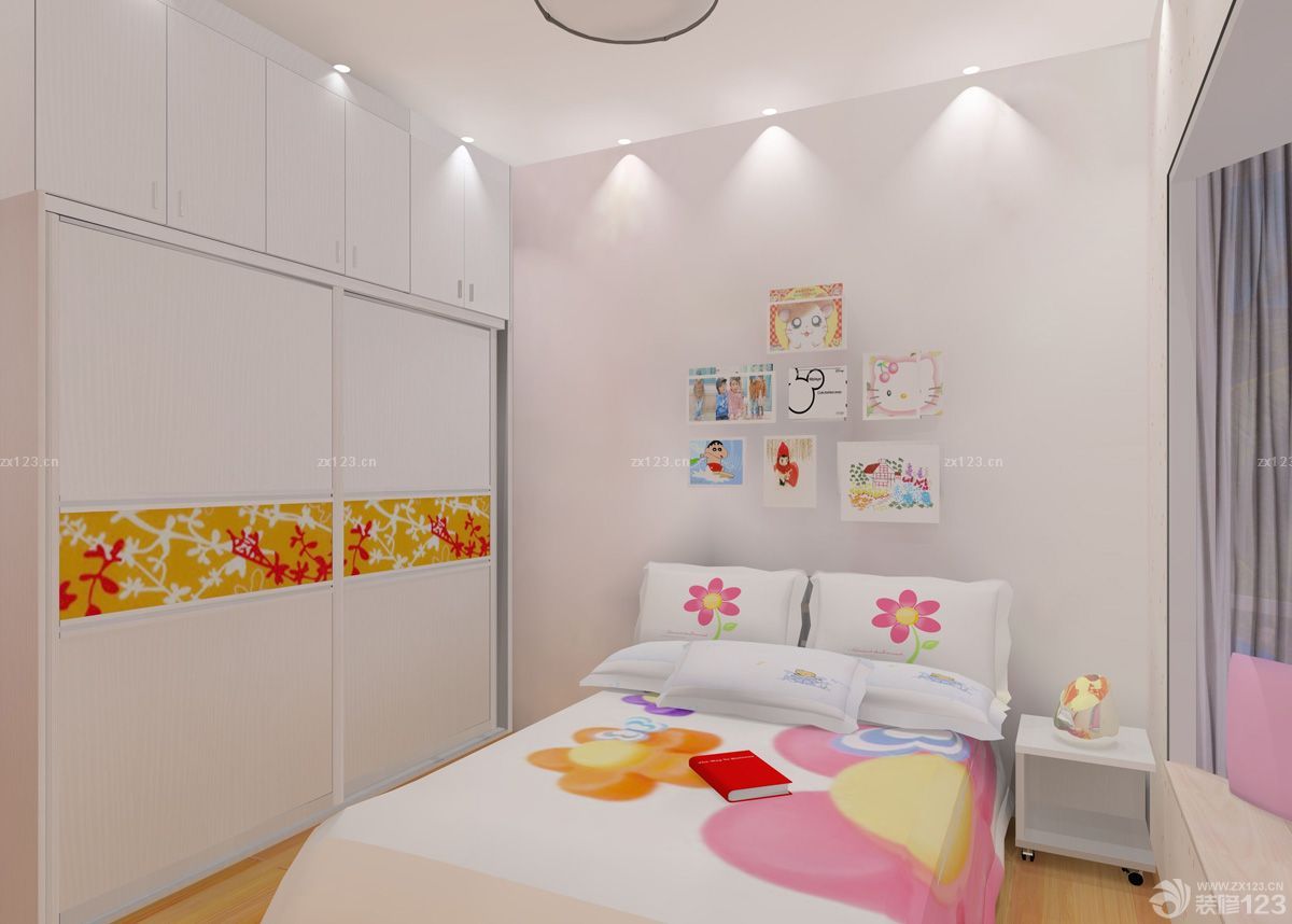 交换空间现代简约风格小户型卧室装修图片