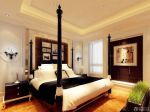 80平米房子双人床装修设计效果图片
