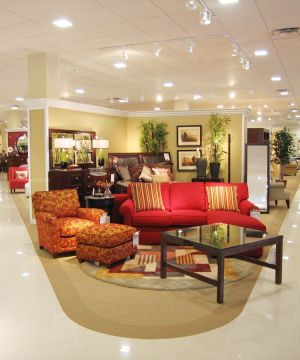 时尚家具商场装修陈列设计图