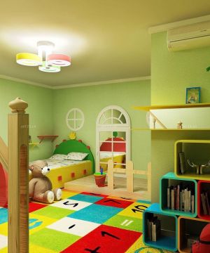 200平米房子儿童房间布置装修效果图