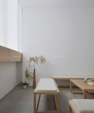 日式办公室简单室内装修案例图片