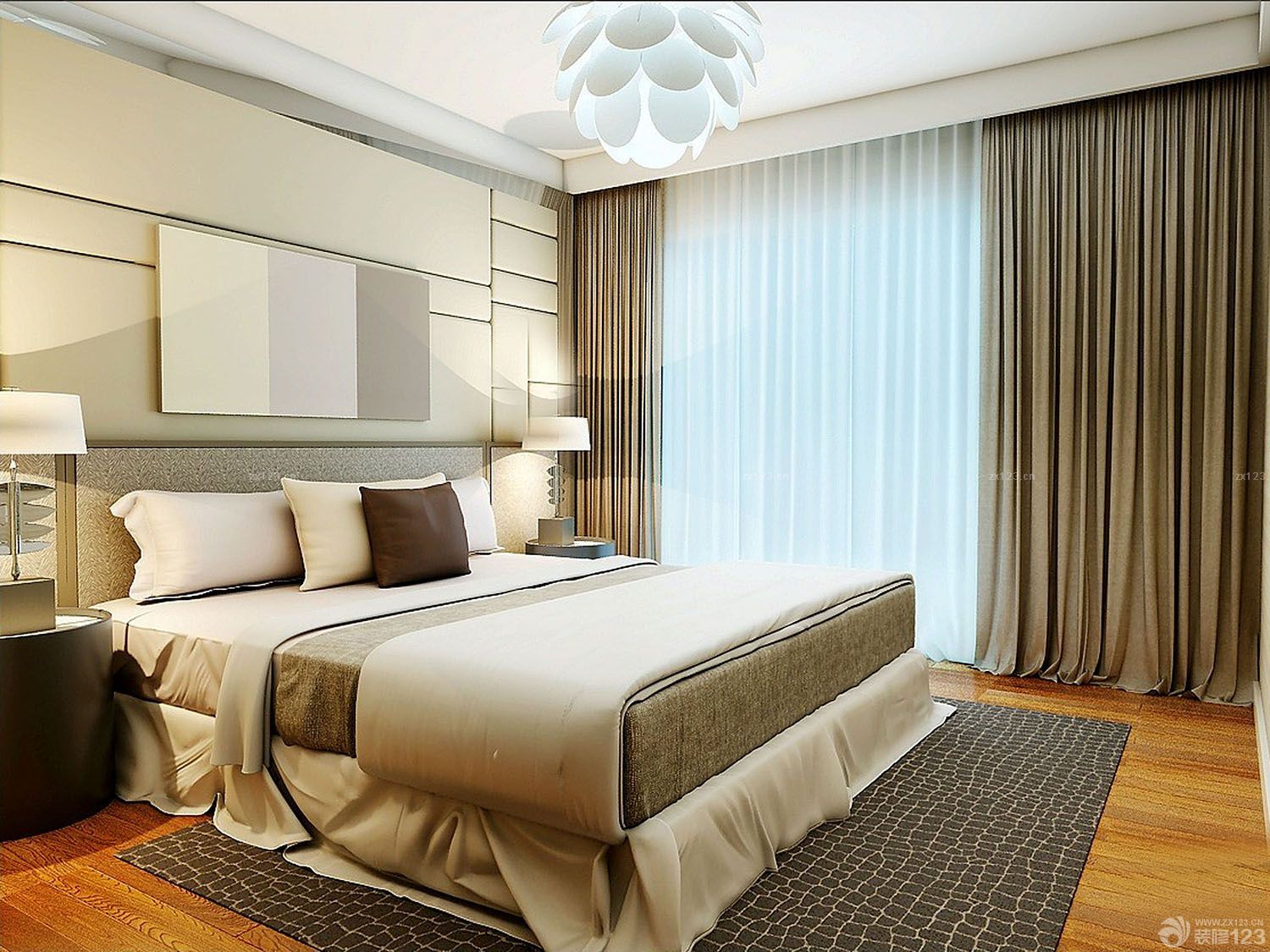 北欧风格70平米房子装修设计效果图